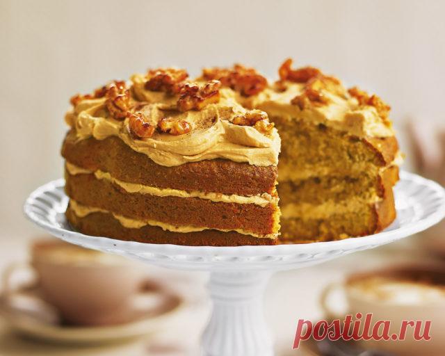 Кофейный торт с грецкими орехами – Lisa.ru