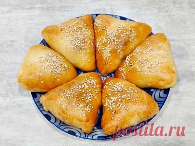 Самса по-узбекски на пресном тесте с жареным луком &#8212; Вкусный день(ВариДаЕшь)