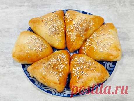 Самса по-узбекски на пресном тесте с жареным луком &amp;#8212; Вкусный день(ВариДаЕшь)