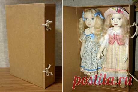 Коробка для куклы в эко-стиле | all Dolls