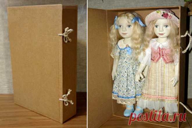 Коробка для куклы в эко-стиле | all Dolls