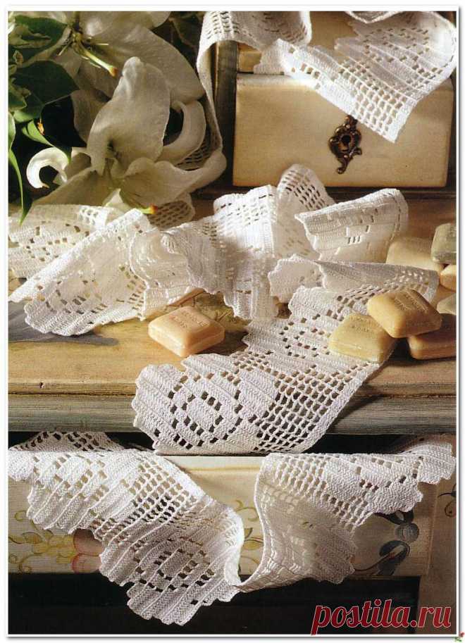 Тесьма с розами — HandMade