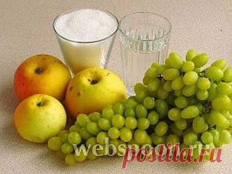 Джем из яблок и винограда рецепт с фото на Webspoon.ru