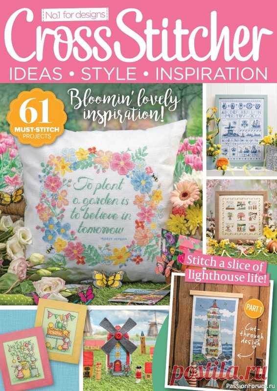 Коллекция вышивки крестиком в журнале «CrossStitcher №381 2022» | Схемы вышивки крестом, вышивка крестиком