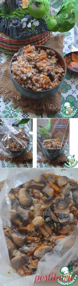 Гречка в рукаве для запекания - кулинарный рецепт
