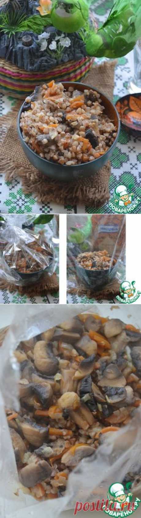 Гречка в рукаве для запекания - кулинарный рецепт