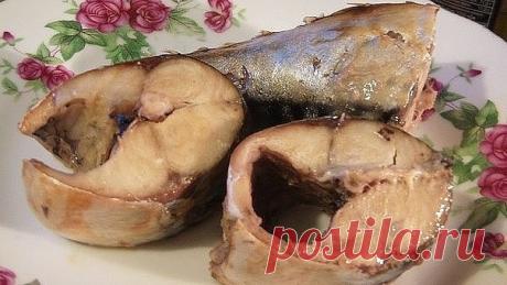 Вкусные КОНСЕРВЫ из СКУМБРИИ В мультиварке - Простые рецепты Овкусе.ру