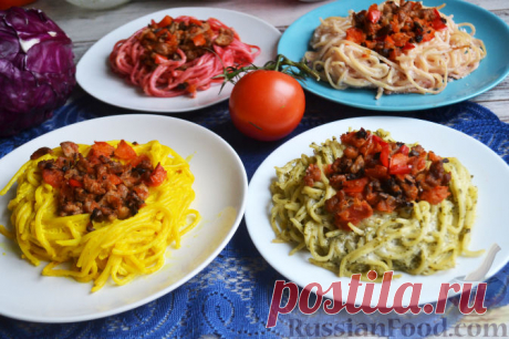 Макароны с мясом