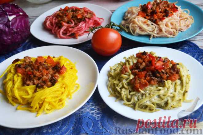 Макароны с мясом