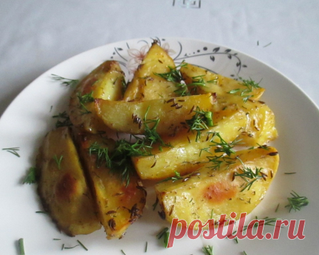Картошка, запечённая в духовке