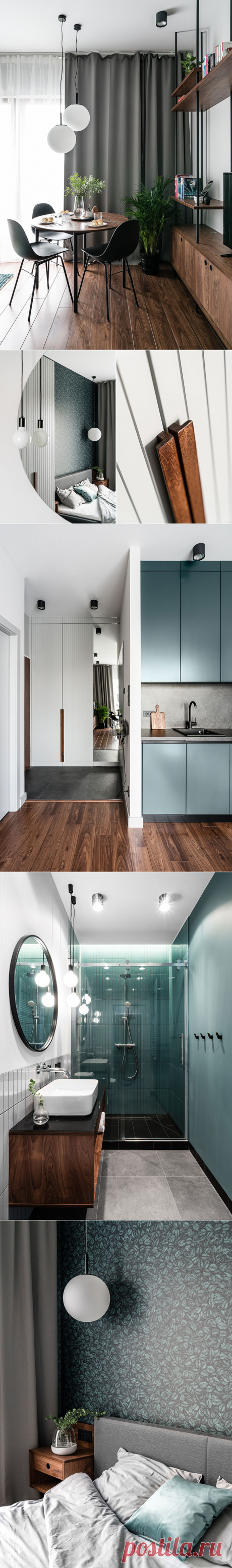 Небольшая современная квартира с отдельной спальней в Гданьске