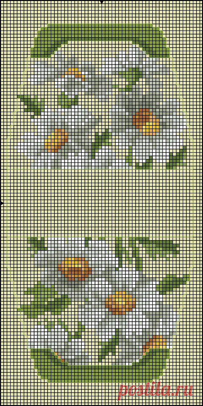 Схемы для вышивки: сумочки, косметички, игольницы / Схемы / Бусинка