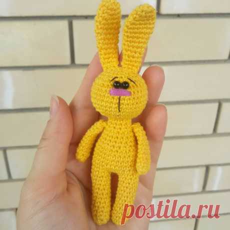Зайчик Карамелька амигуруми крючком | Hi amigurumi