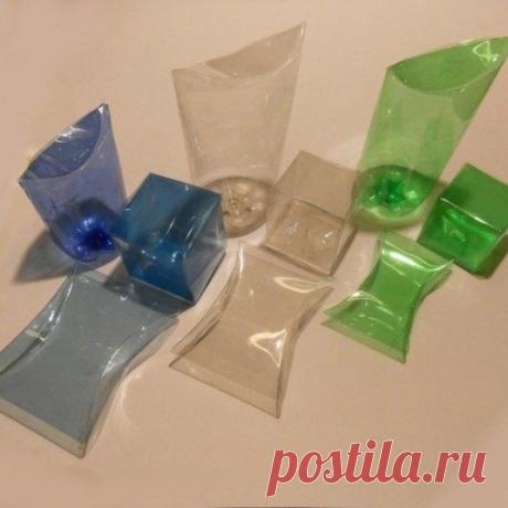 Prácticas Ideas para el Hogar...: Cajas Plásticas con envases reciclados