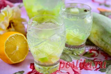 Компот из кабачков со вкусом ананаса на зиму