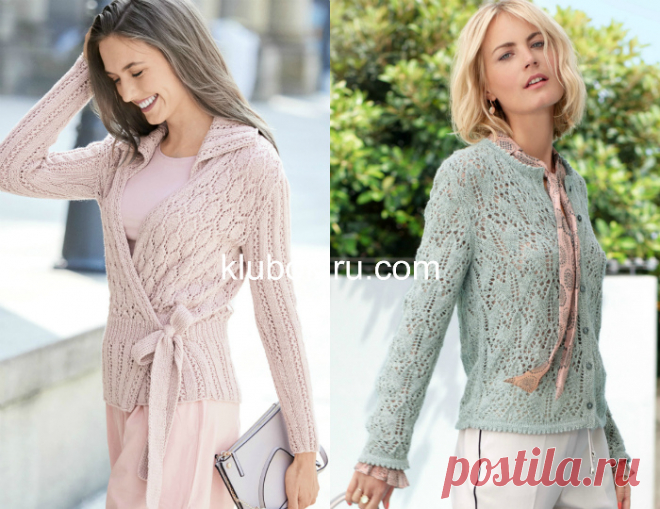 Красивые ажурные кофточки - Klubok.ru.com