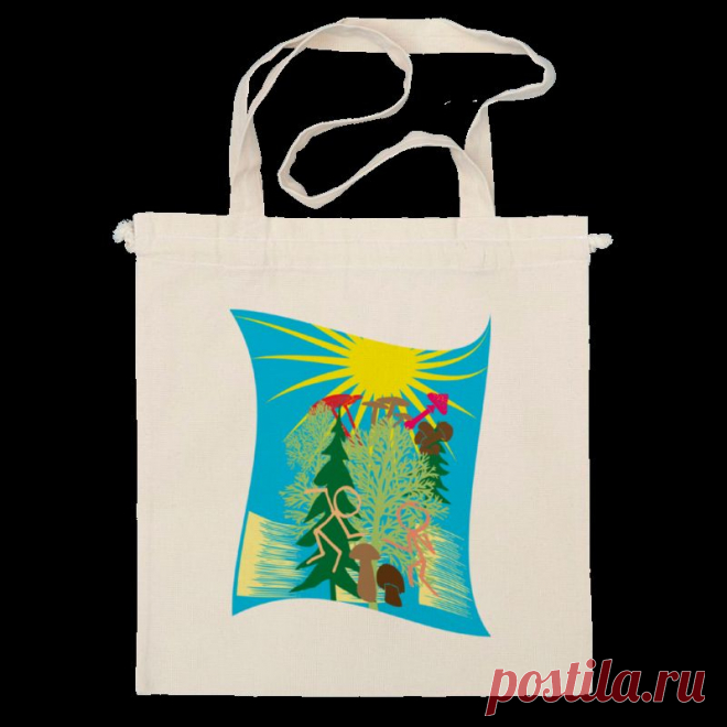 Сумка "Грибные походы." от Printissimo - Printio