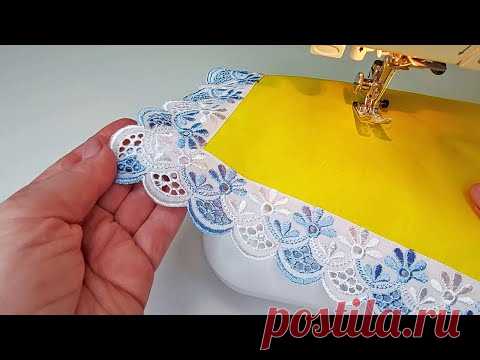 Удивительные швейные хитрости для отделки краев (углов)