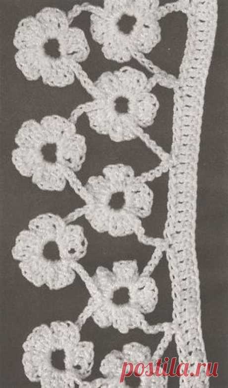 Les bordures au crochet #9 - Le Monde de Célénaa