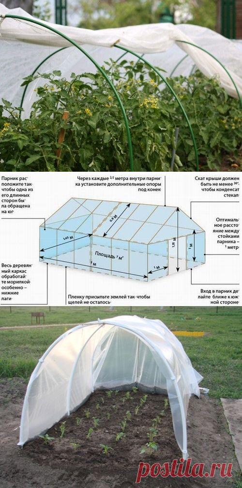 Парник для огурцов своими руками