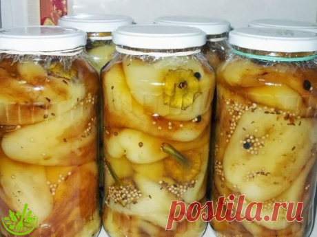 Жареный болгарский перец по-одесcки на закуску и на хранение