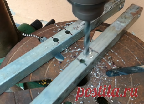 Продолжаем работу с металлоломом! Крутая самоделка из хлама, которая пригодится в каждой мастерской, гараже и дома | Сделай сам | Яндекс Дзен