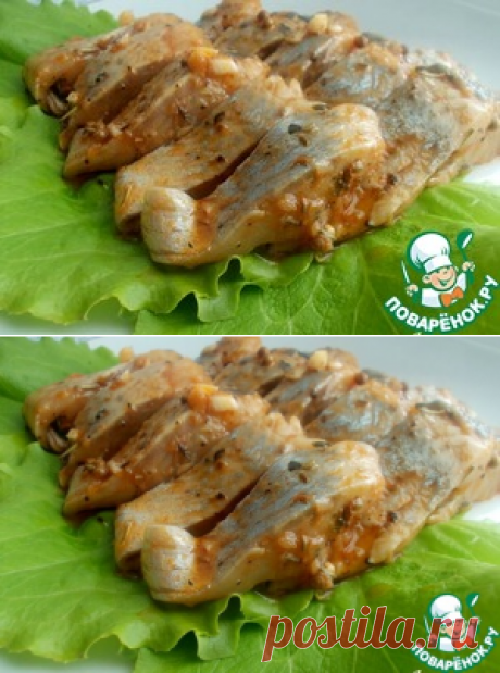 Маринованная сельдь с пряностями - кулинарный рецепт
