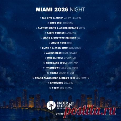 VA - Miami 2026 Night UNI308 » MinimalFreaks.co
