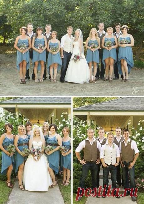 Джинсовая свадьба. Идеи для вдохновения.