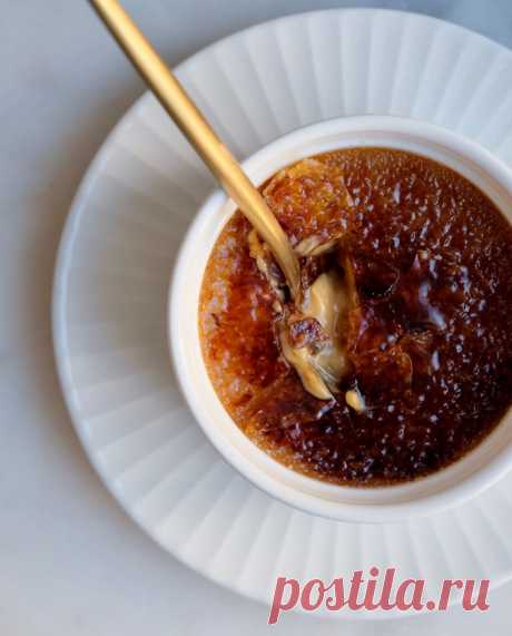 Крем-брюле со вкусом соленой карамели • Dolce Vita Blog