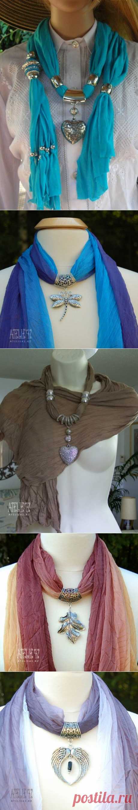 (+1) тема - Шарф - ожерелье | РУКОДЕЛИЕ