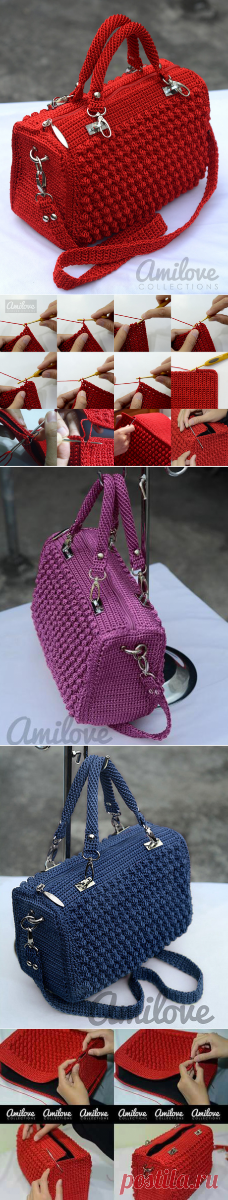 Сумочка крючком
