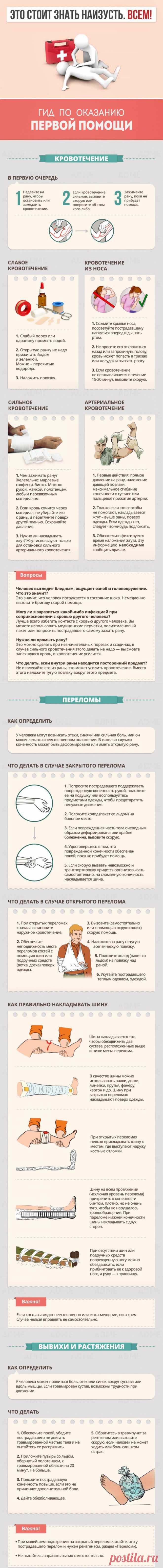 Гид по оказанию первой помощи / Surfingbird - проводи время с пользой для себя!
