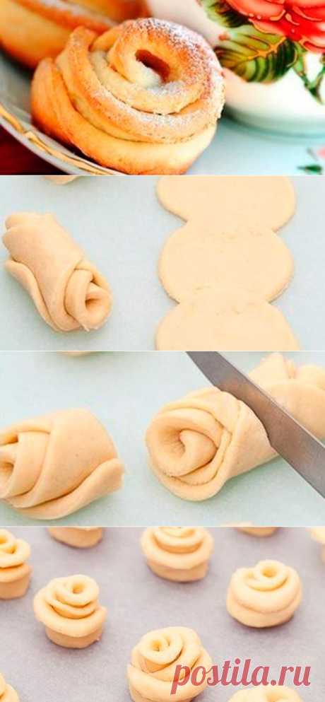 Творожные розочки | Быстро и Вкусно