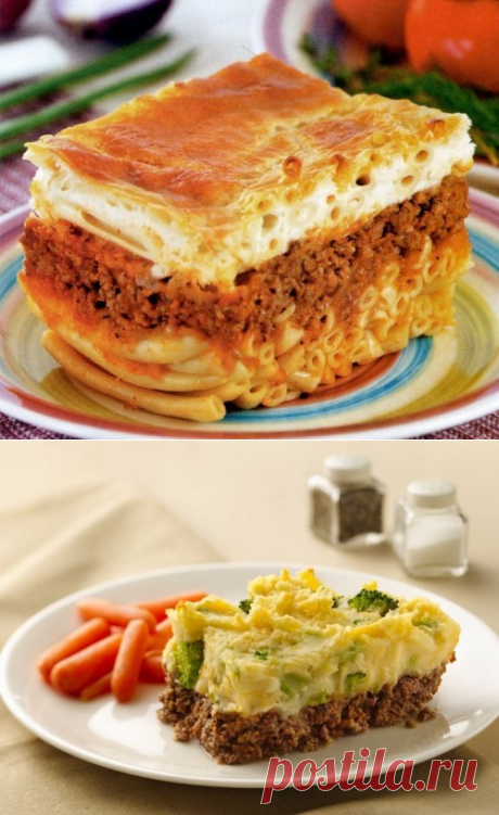 Мясные запеканки: 3 классических рецепта / Простые рецепты
