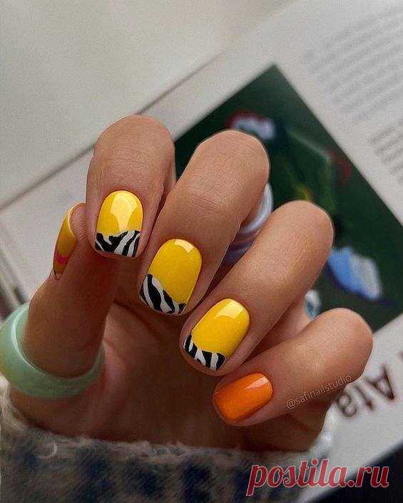 50+ идей модного летнего маникюра 2023