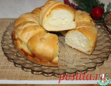 Воздушный хлеб с брынзой – кулинарный рецепт