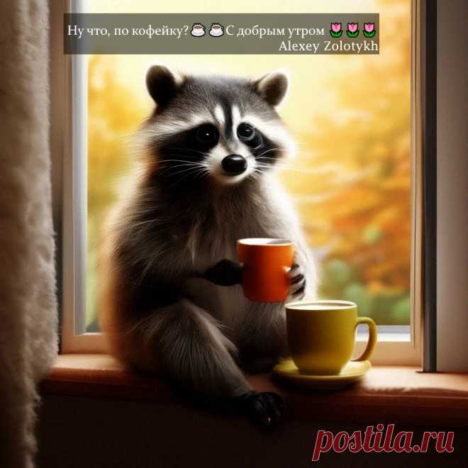 Ну что, по кофейку?☕☕С добрым утром 🌷🌷🌷