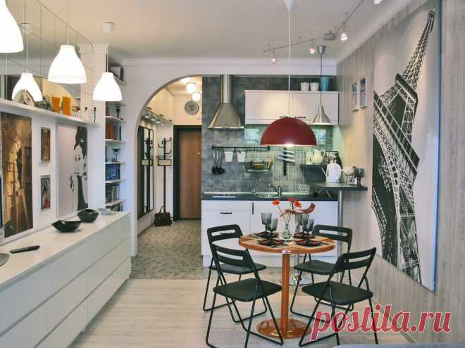 Квартира-студия площадью 28 кв.м. в Санкт-Петербурге.