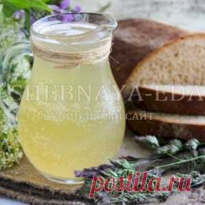 Белый квас для окрошки