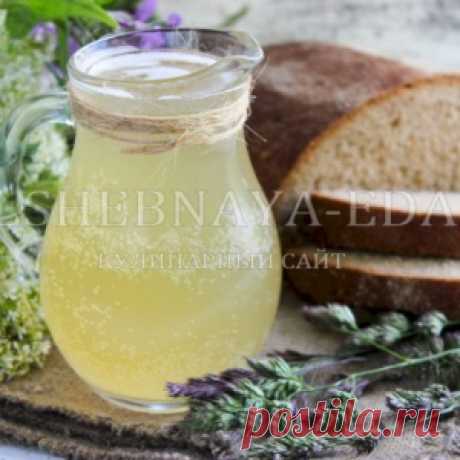 Белый квас для окрошки