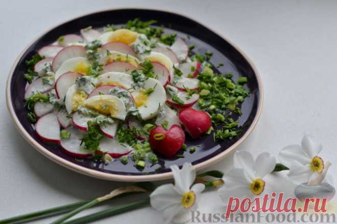 Салат из редиски
