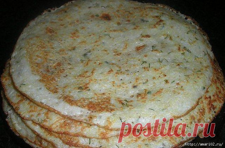 Рецепт картофельных блинов..