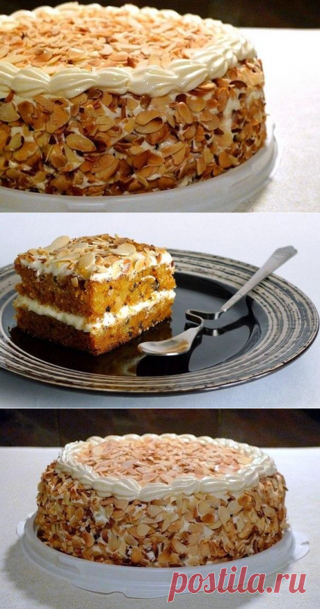 Морковный торт
