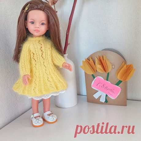 Платье «Солнышко» для куклы Паола Рейна ☀ | Дело было вечером | Яндекс Дзен