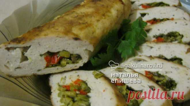 Куриный рулет 