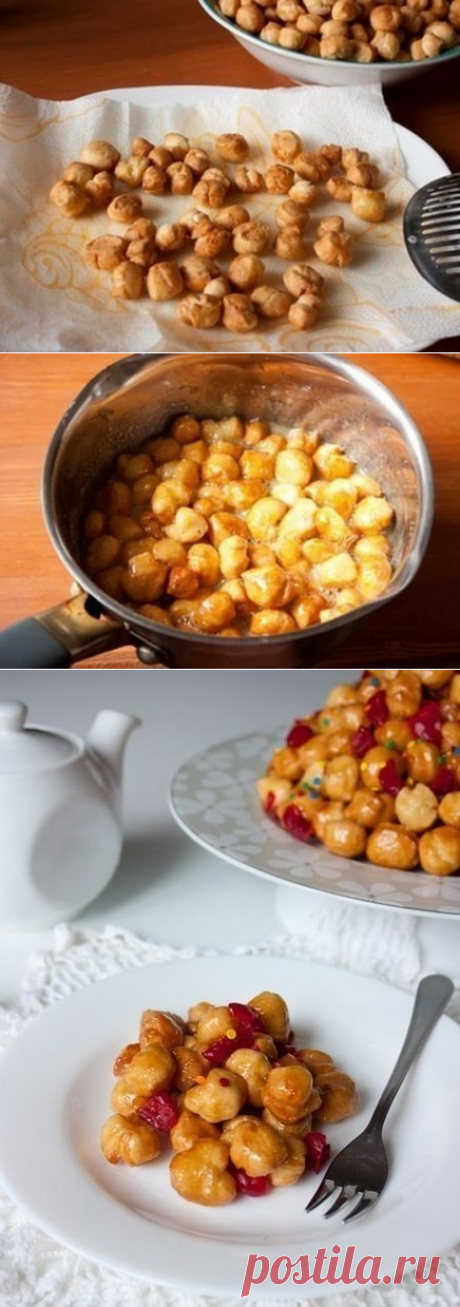 Струффоли - о, Боже, какой рецептик!