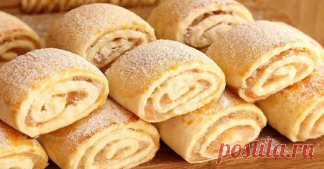 Осеннее блюдо: яблочные рулетики. - Со Вкусом