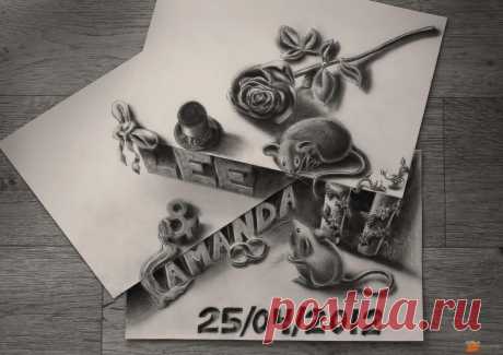 Рисунки 3D.Ramon Bruin