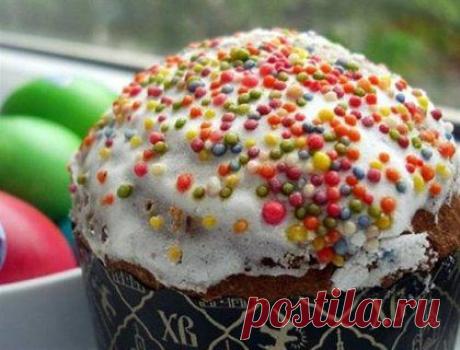 Простой шоколадный кулич / Простые рецепты